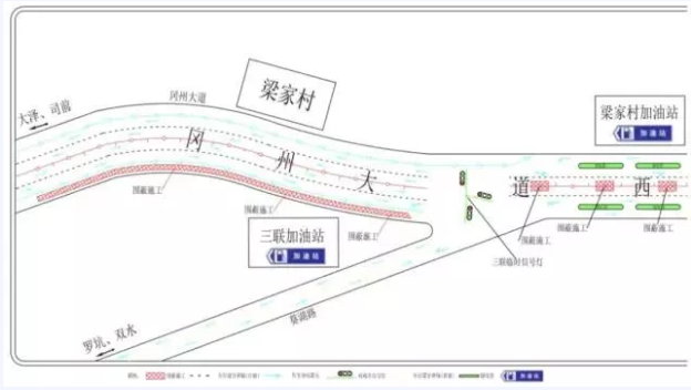 2021江门蓬江区及新会区施工交通管制时间及路段