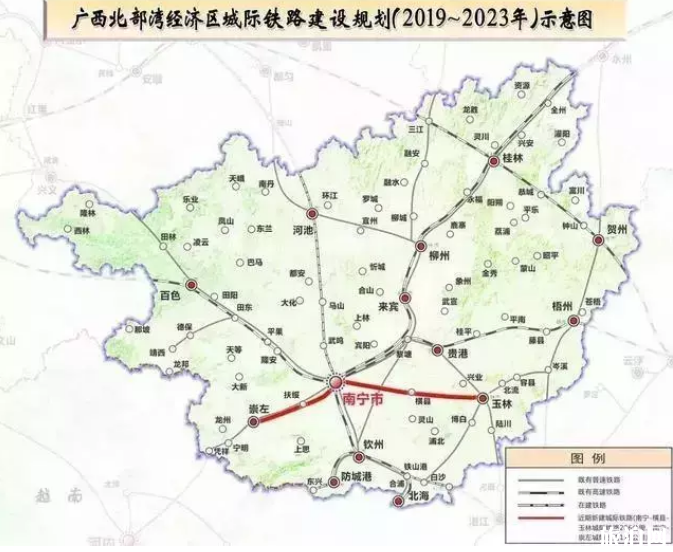 南宁地铁2号延线通车时间 南宁玉林城铁最新消息