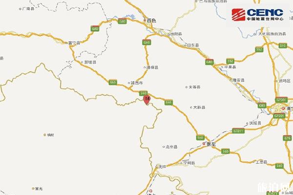广西百色靖西地震5.2级最新信息 百色旅游合适吗