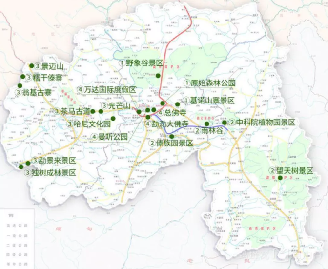 西双版纳旅游攻略必去景点有哪些地名-美食推荐