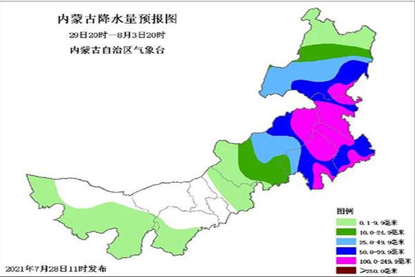 台风烟花对内蒙古有影响吗