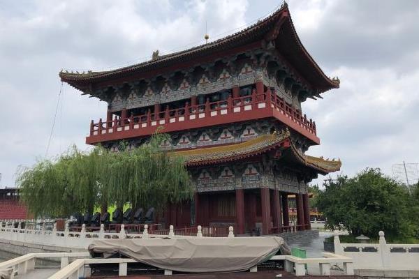 8月开封受疫情影响龙亭景区暂时闭园