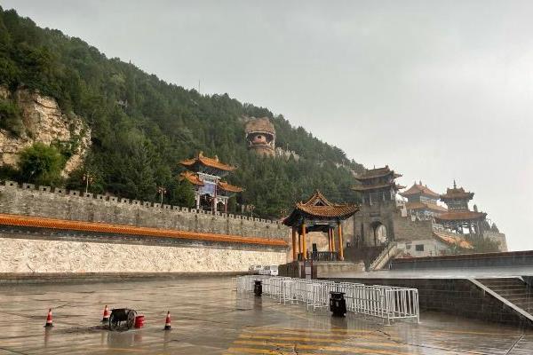 疫情期间太原绵山风景区限流开放