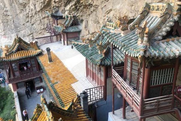 2021山西悬空寺因疫情暂定关闭