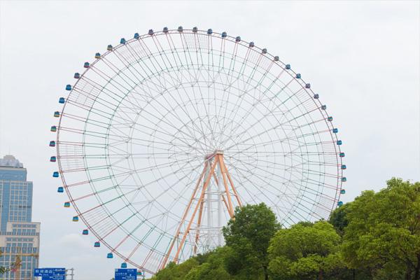 2021年11月1日起南昌之星摩天轮暂停开放