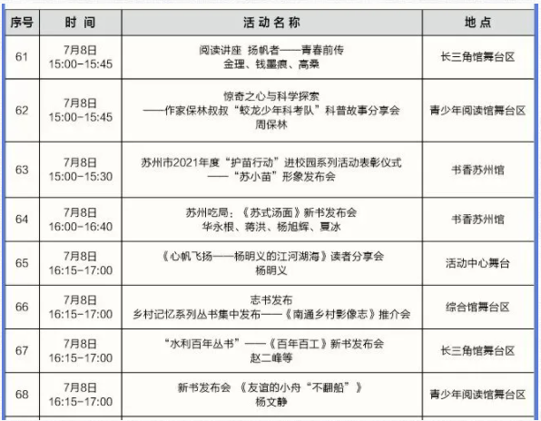 江苏书展2020活动安排-时间地址
