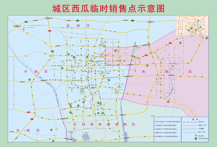 2021济宁西瓜临时销售点在哪-销售时间